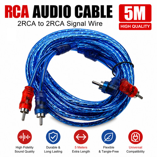 4ft car rca - 5m,