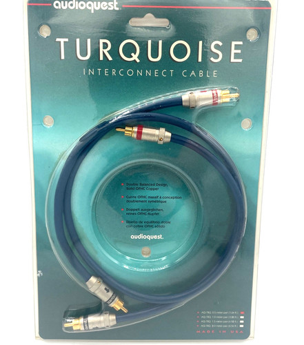 Audioquest turquoise meter - audioquest, 0.5