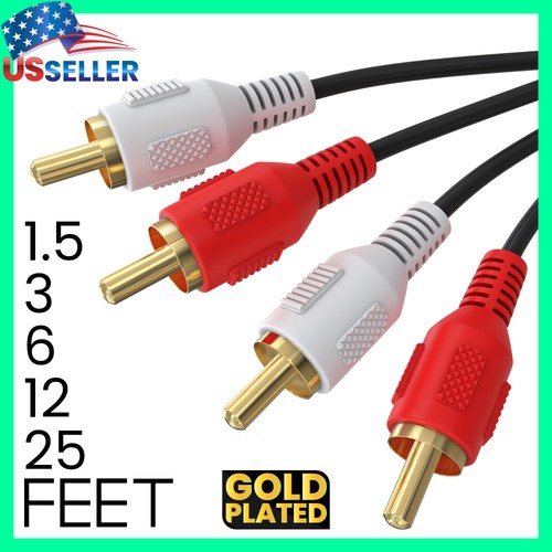 Rca audio cable stereo r - 2,
